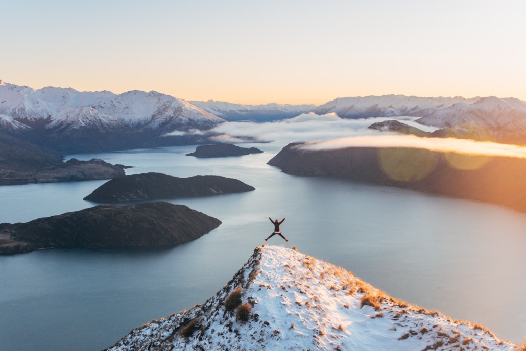 Views from Roy’s Peak, Lake Wanaka New Zealand