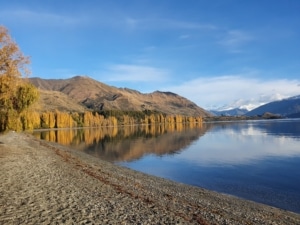 Lake Wanaka Spring Snow