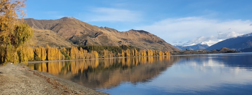 Lake Wanaka Spring Snow