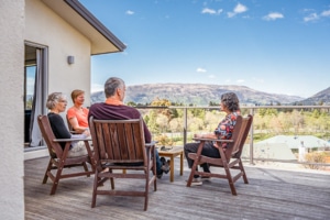 Criffel Peak View Apartment Balcony