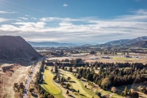 Criffel Peak View - Aerial view over Wanaka